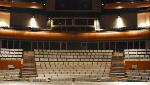 NHPAC Theater from the Stage